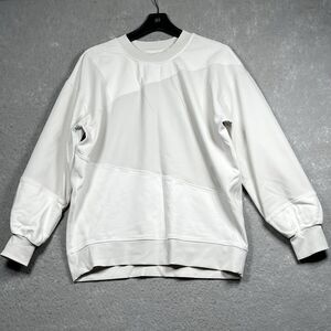 Lululemon Perfectly Oversized Sweatshirt Womens 4 Crew Patchwork Crew Athleisure